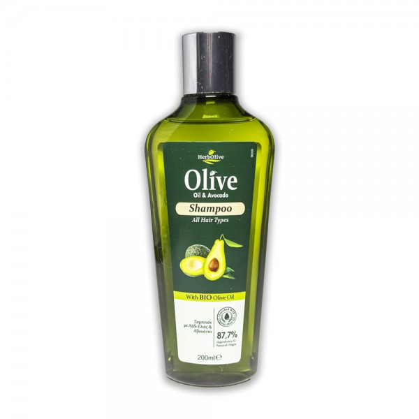 Herbolive Shampoo For All Hair Types With Avocado 200 ml