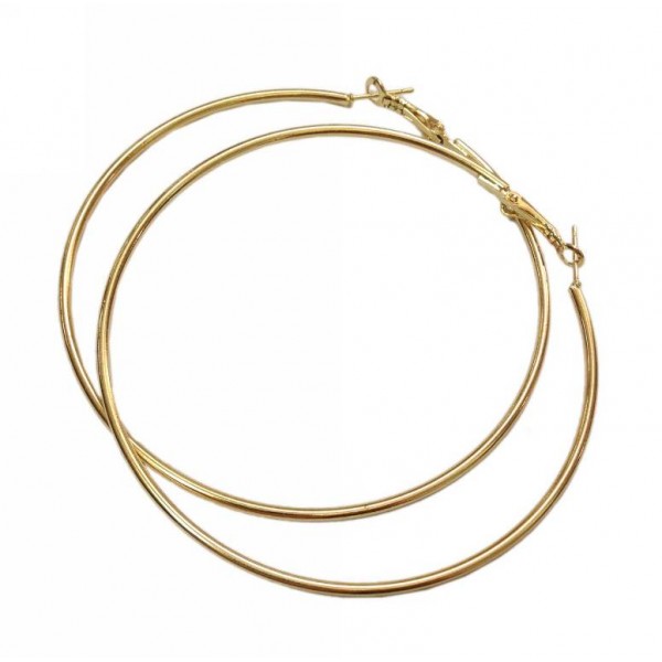 Earrings ring shaped 7 cm in diameter 
