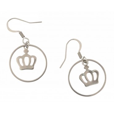Earrings with stainl...