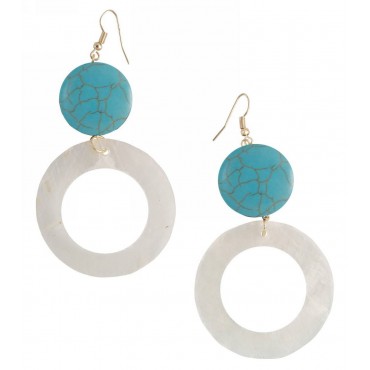 Earrings with mother...