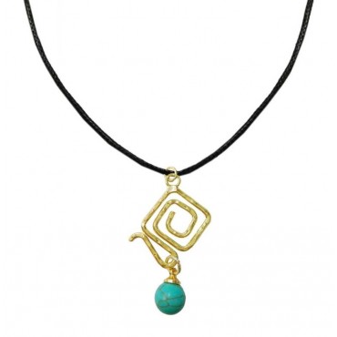 Pendant with cord, m...