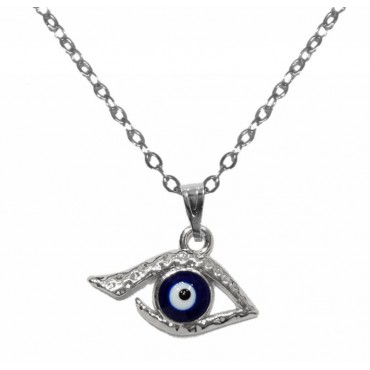 Necklace with metal ...