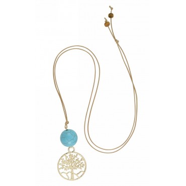 Necklace with cord, ...