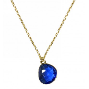 Necklace with metal ...