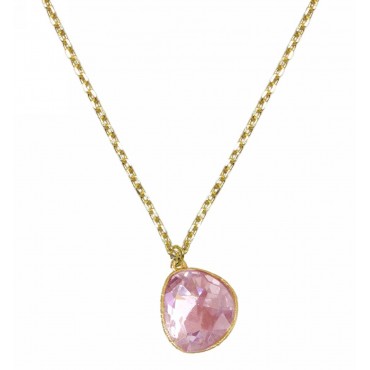 Necklace with metal ...