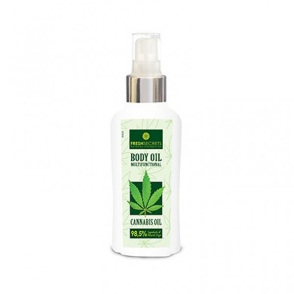 Fresh Secrets Body Oil Multi Functional With Cannabis 100 ml