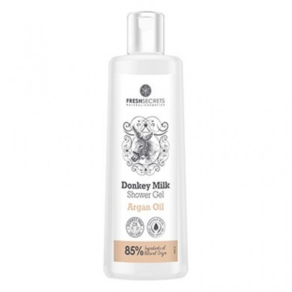 Fresh Secrets Shower Gel Donkey Milk & Argan oil 200 ml