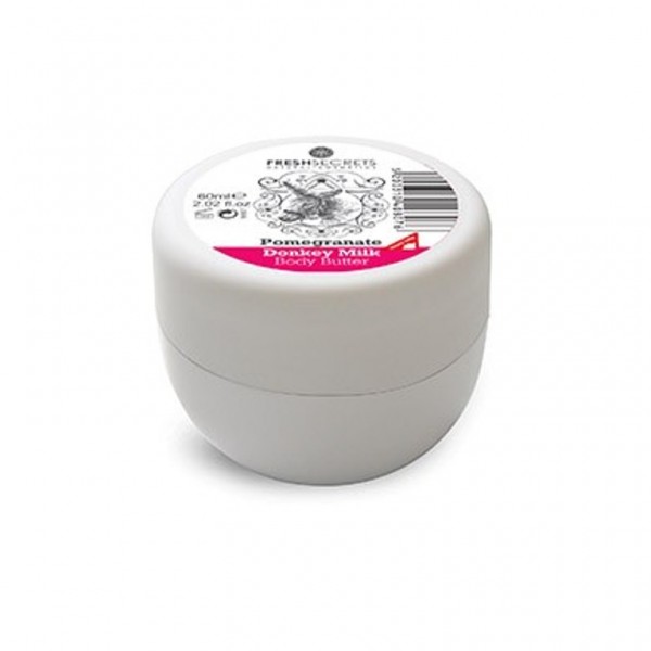 Fresh Secrets Body Butter with Donkey Milk & Pomegranate 60 ml