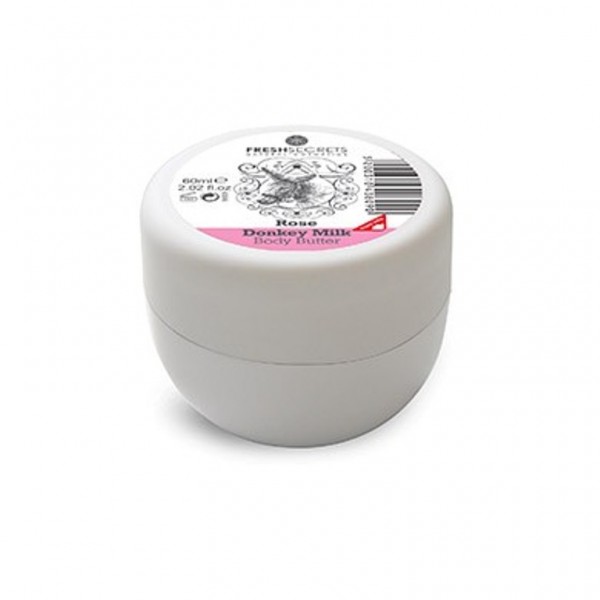 Fresh Secrets Body Butter with Donkey Milk & Rose 60 ml