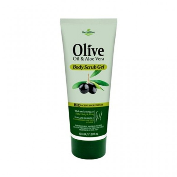 Herbolive Mini Body Scrub Gel Olive 50 ml