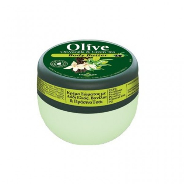Herbolive Mini Body Butter Vanilla &Green Tea 50 ml