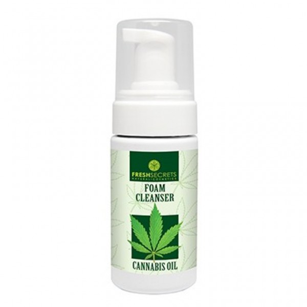 Fresh Secrets Face Foam Cleanser With Cannabis 100 ml