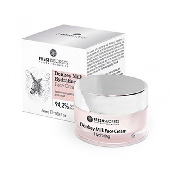 Fresh Secrets Hydrating Face Cream Donkey Milk 50 ml