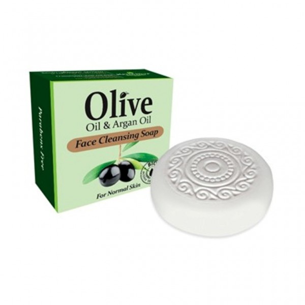 Herbolive Face Cleansing SoapWith Olive Oil & Argan Oil 100 gr