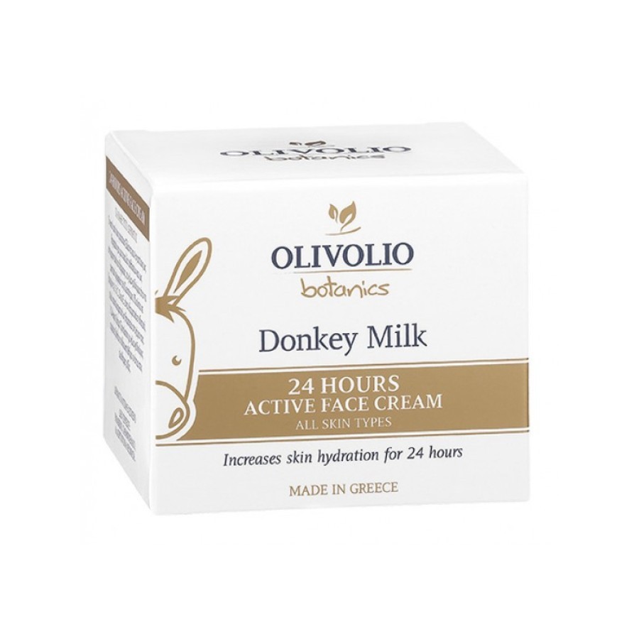 Olivolio Donkey Milk 24 Hours Active Face Cream 50 ml