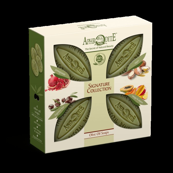 APHRODITE Signature Collection Four Soaps Gift Set 340g / 11.50 oz