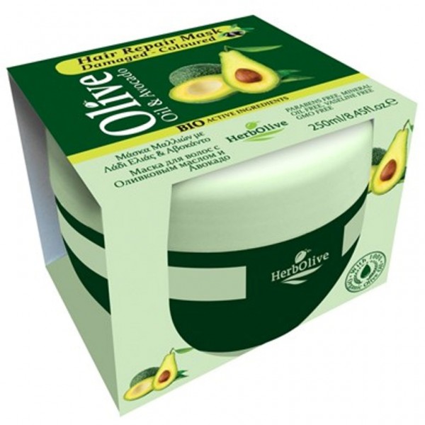 Herbolive Hair Repair Mask With Avocado 250 ml