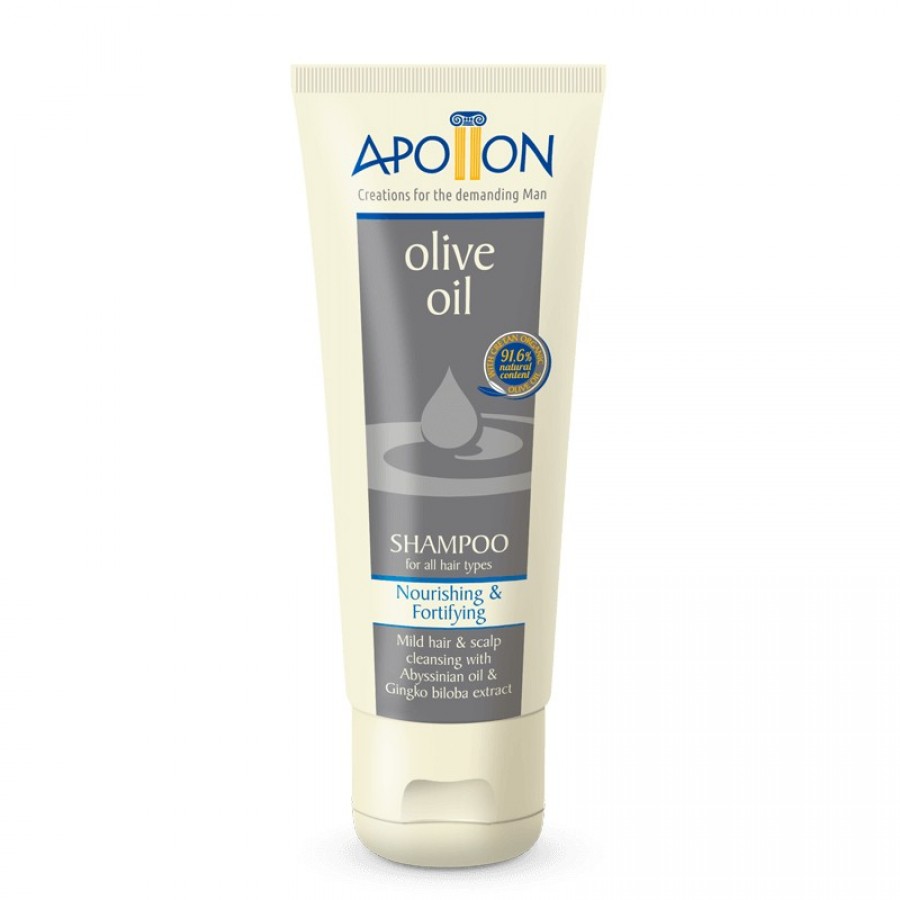 APOLLON Nourishing & Fortifying Shampoo for all hair types 200ml / 6.76 fl oz
