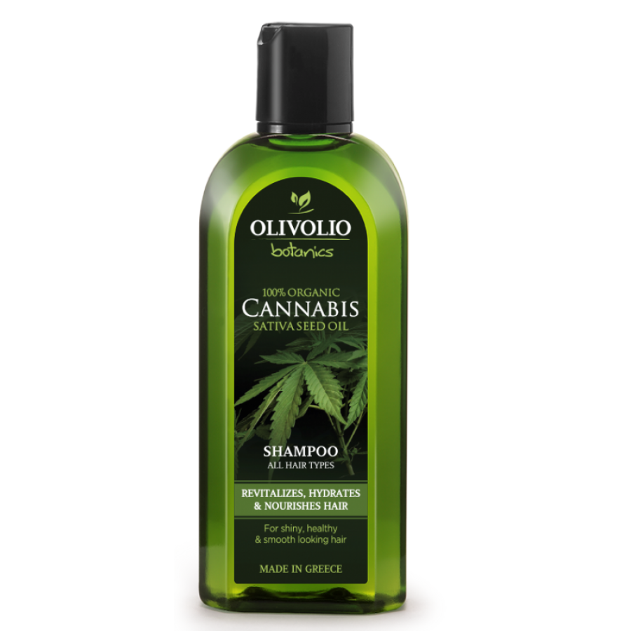 Olivolio Cannabis Oil -CBD- Shampoo All Hair Types 200 ml