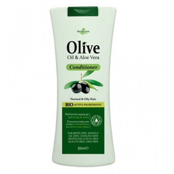 Herbolive Conditioner For Normal & Oily Hair With Aloe Vera 200 ml