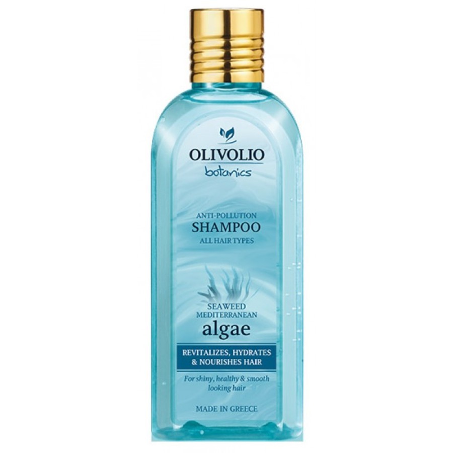 Olivolio Mediterranean Algae Anti-Pollution Shampoo All Types Hair 200 ml