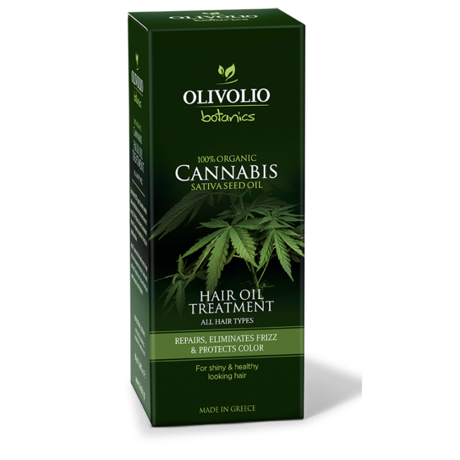 Olivolio Cannabis Oil -CBD- Hair Oil Treatment All Hair Types 90 ml