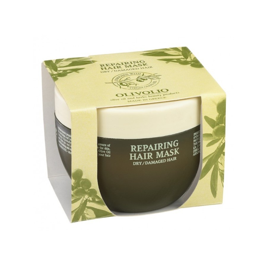 Olivolio Repairing Hair Mask for Dry Damaged Hair 250 ml