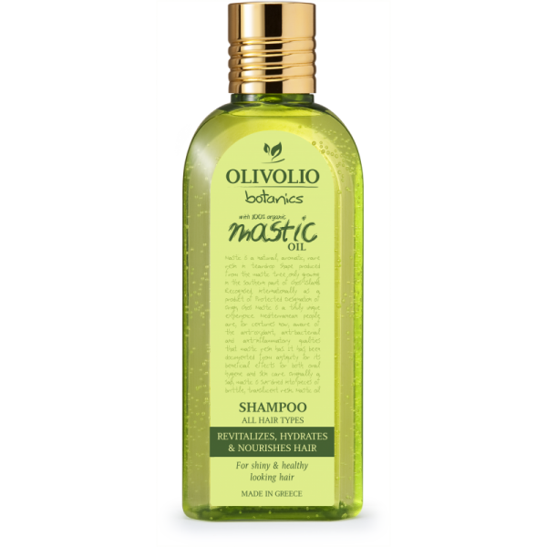 Olivolio Mastic Oil Shampoo All Hair Types 200 ml