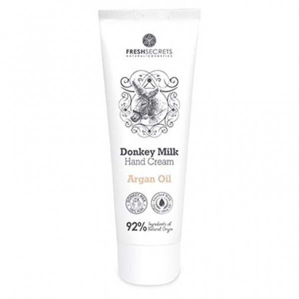 Fresh Secrets Hand Cream Donkey Milk & Argan Oil 100 ml
