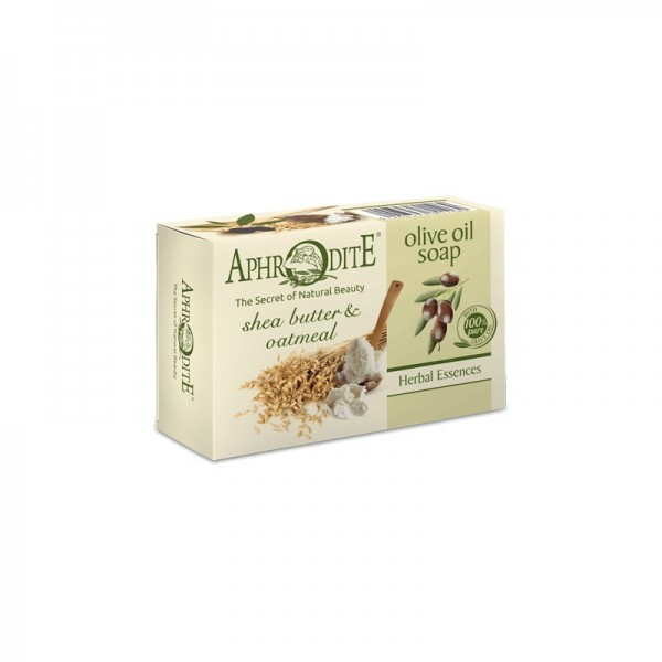 APHRODITE Olive oil soap with Shea Butter & Oatmeal 100g / 3.38 oz