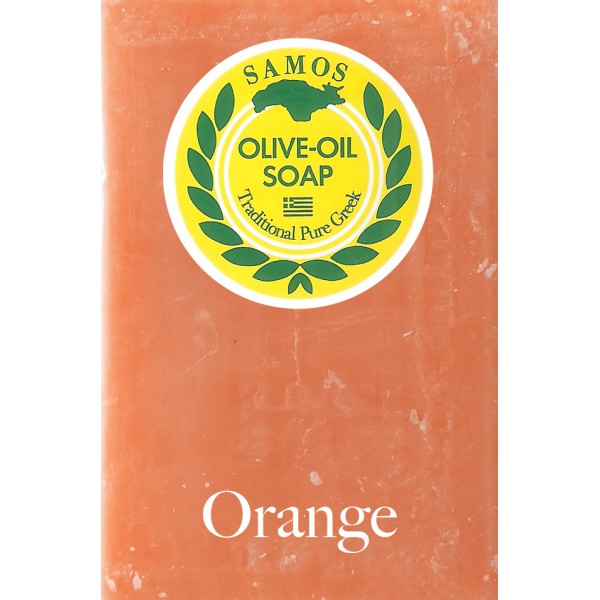 Pure olive oil soap with Orange