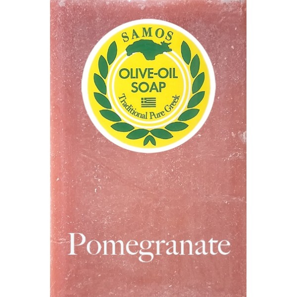 Pure olive oil soap with Pomegranate