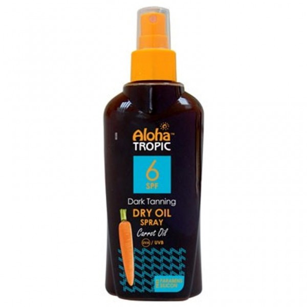 Aloha Tropic Dark Tanning Carrot Oil Spf 6 200 ml