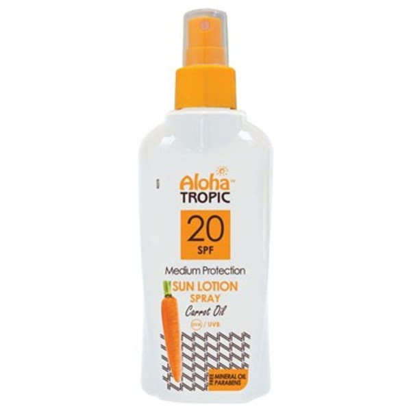 Aloha Tropic Medium Protection Carrot Lotion Spf20  200 ml