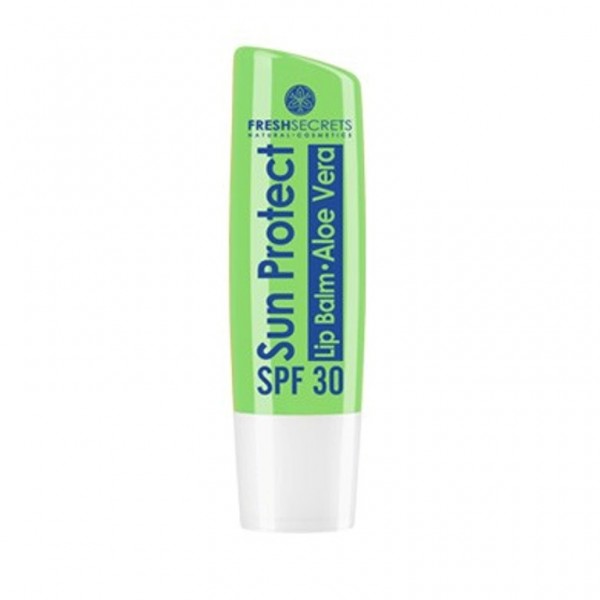 Fresh Secrets Sun Protection Lipbalm Aloe Vera SPF 30 4,5 gr