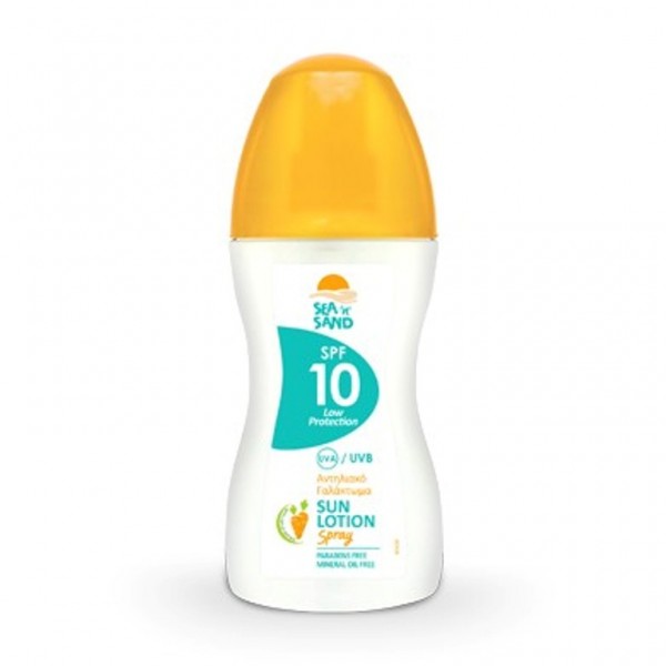 Sea n Sand Low Protection Sun Lotion Spray Spf 10 160 ml