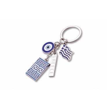 Metal Keychain Greec...