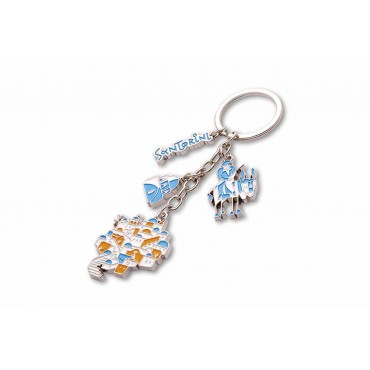 Metal Keychain Santo...