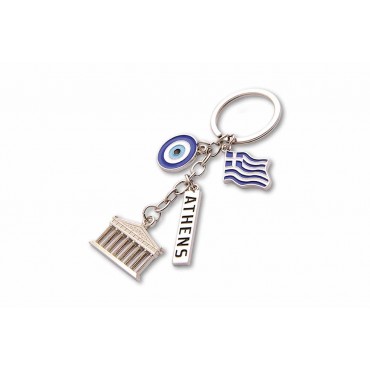 Metal Keychain Athen...