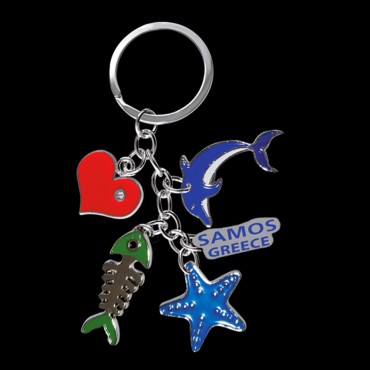 Metal Keychain Samos...