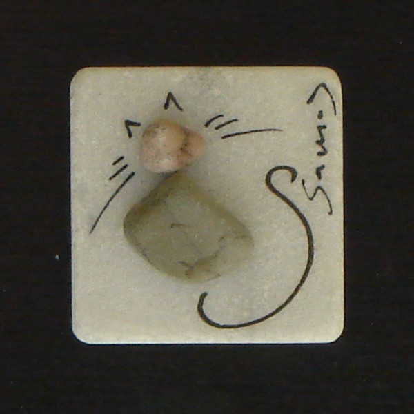 Fridge magnet made of natural materials Samos