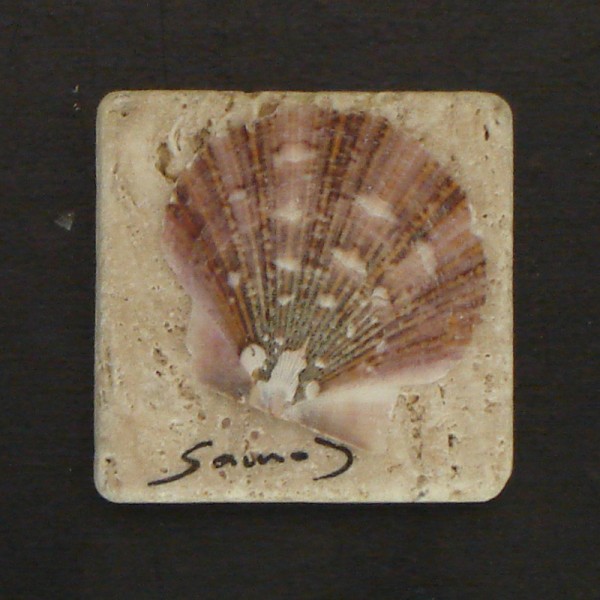Fridge magnet made of natural materials Samos