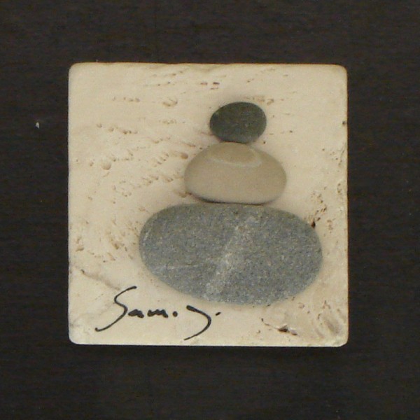 Fridge magnet made of natural materials Samos