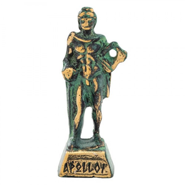 Bronze Miniature of God Apollo
