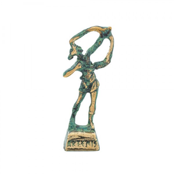 Bronze Miniature of Goddess Artemis