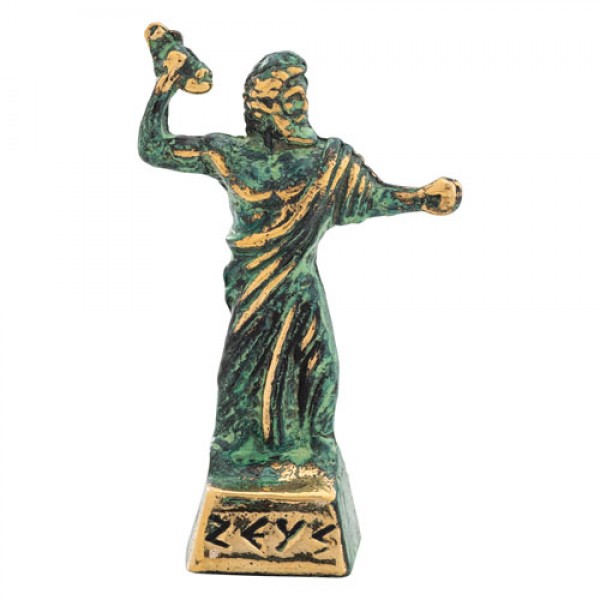 Bronze Miniature of God Zeus
