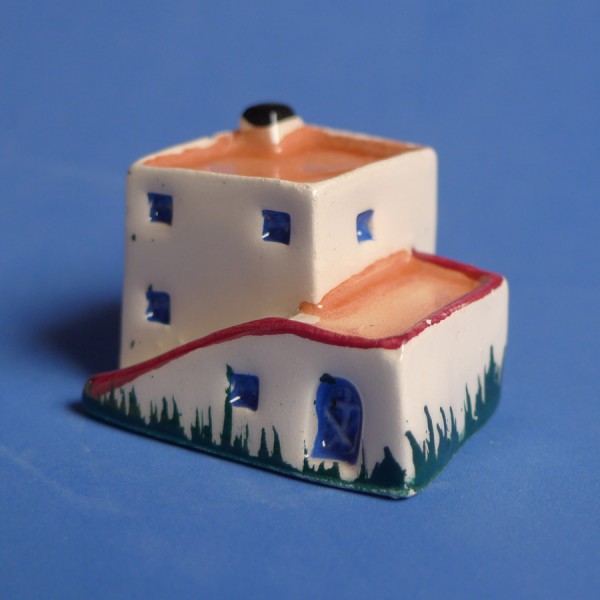 Greek House Ceramic Miniature