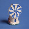 Greek Windmill Ceramic Miniature