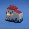Greek House Ceramic Miniature