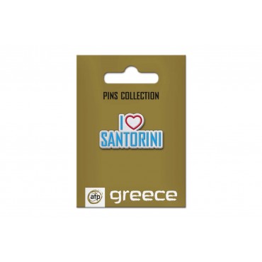 Santorini Enamel Pin...